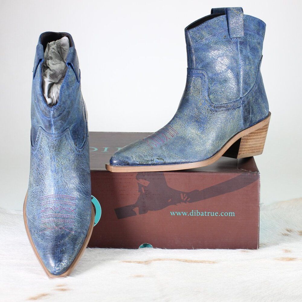 Diba True Genuine Leather Booties